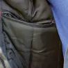 Parka unisexe Warm rembourrée 8 poches polyester kaki Taille 3XL