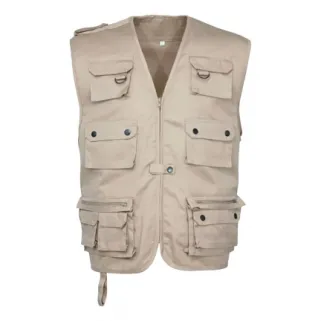 Gilet reporter à poches taille XL