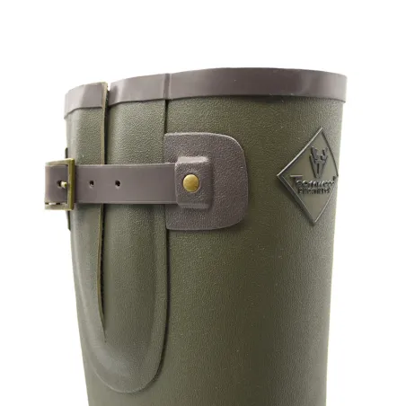 Bottes de chasse Colorado caoutchouc kaki marron 39 à 47