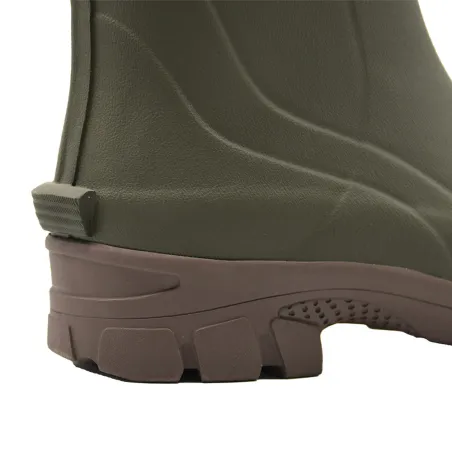 Bottes de chasse Texas antidérapantes caoutchouc kaki 39 à 47