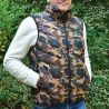 Gilet chauffant fibre polyester et carbone camo CE taille 2XL