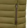 Doudoune sans manche polyamide kaki M à 2XL