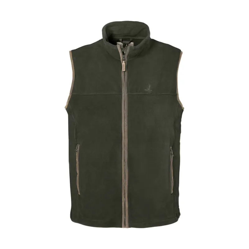 Gilet polaire sans manche Homme Percussion® Scotland kaki Taille 3XL