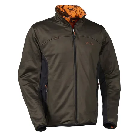 Veste réversible Ridge Pro polyester orange camo M à 5XL