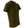 T-shirt manches courtes coupe droite 100% coton kaki S à 3XL