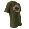 T-Shirt Imprimé sanglier kaki Taille M
