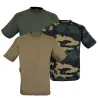 Lot de 3 Tee-Shirts (beige, kaki et camo) taille M à 3XL