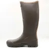 Bottes full zip Rambouillet caoutchouc marron 37 à 47