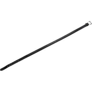 Ceinture d'équitation en cuir Noir 70cm