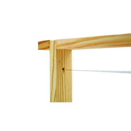 Cadre pour ruche warré à tenon avec fil