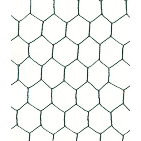 Grillage maille hexagonale 25 mm plastifié vert – durable et décoratif | Ducatillon