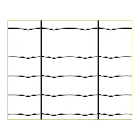 Grillage rigide soudé galvanisé, rempart lourd