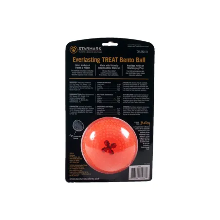 Jeu chien d'occupation Starmark Treat Bento Ball diam.12cm