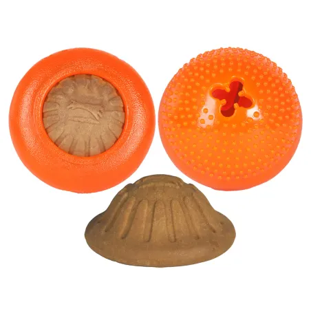 Jeu chien d'occupation Starmark Treat Bento Ball diam.12cm