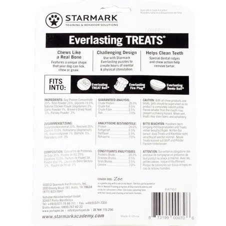 Recharge Friandise chien goût poulet Starmark treats 20g