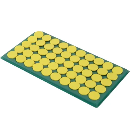 Bouton lapin ou lièvre jaune – Lot de 100 Ø16mm