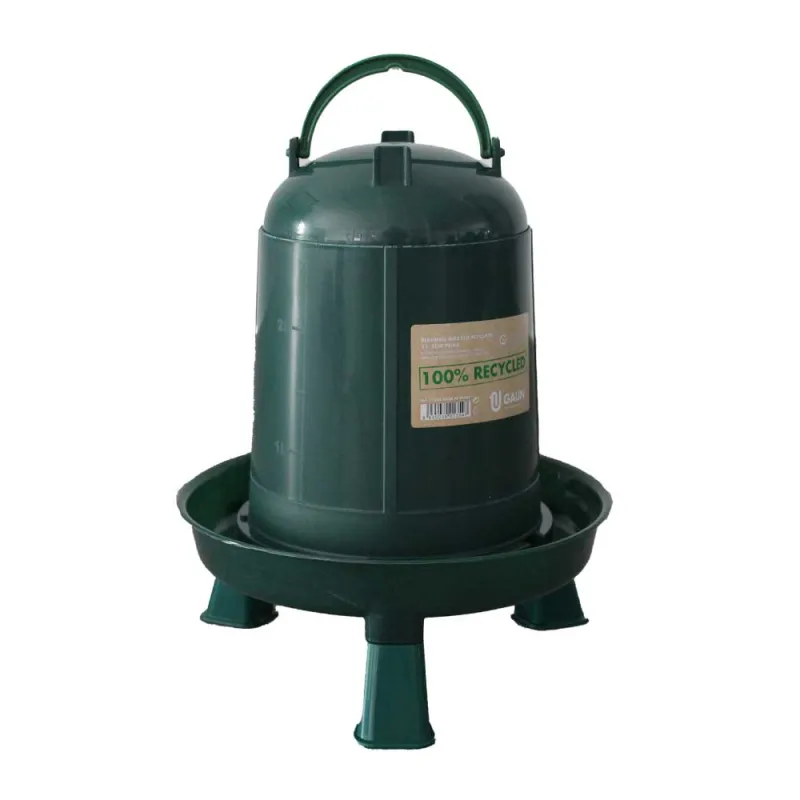 Abreuvoir gradué plastique recyclé 3 L – Sur pieds et écologique | Ducatillon