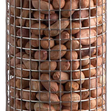 Mangeoire oiseau cacahuètes plastique 20 mm haute qualité