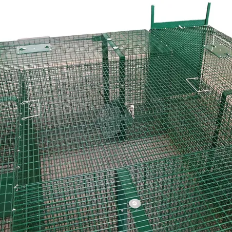 Boite à fauve 4 entrées 1,35m X 1,35m X 0,45 m