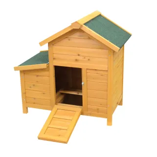 Poulailler bois Avistar 2 poules 80 X 47 X H 77 cm