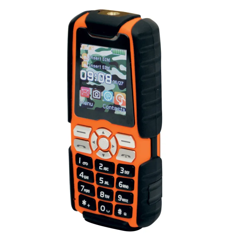 Téléphone Anti Choc Bluetooth 2.1 avec SMS MMS 120 x 55 x30mm