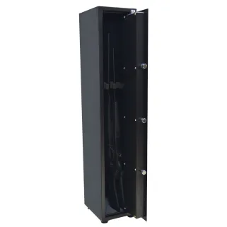 Armoire forte 5 verrous 4 armes 31kg 127x25x28,5cm