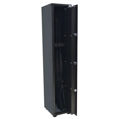 Armoire forte 5 verrous 4 armes 31kg 127x25x28,5cm