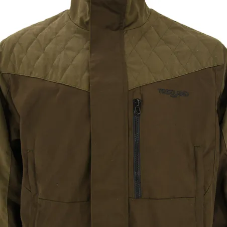 Veste confort Baroudeur canevas polyester coton marron M à 3XL
