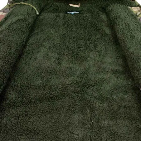 Coupe-vent fourré camouflage CE S à 3XL