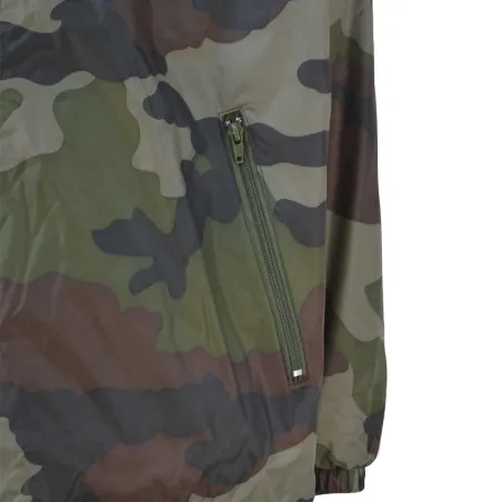 Coupe-vent fourré camouflage CE S à 3XL
