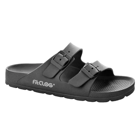 Sandales Like EVA ultra légères double bride noires 280g 36 à 45