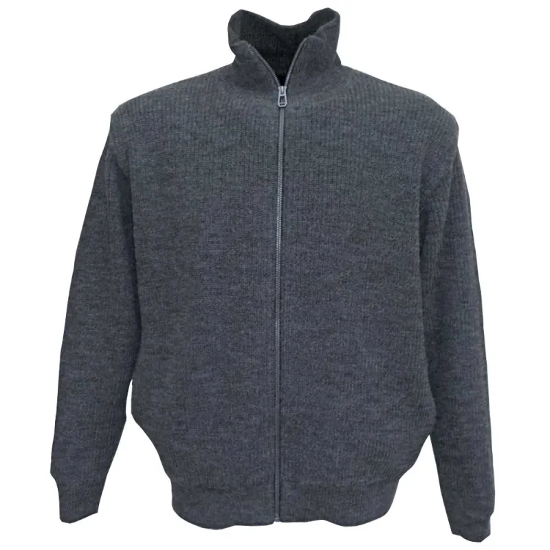 Blouson Cicero gris 70% acrylique 30% laine