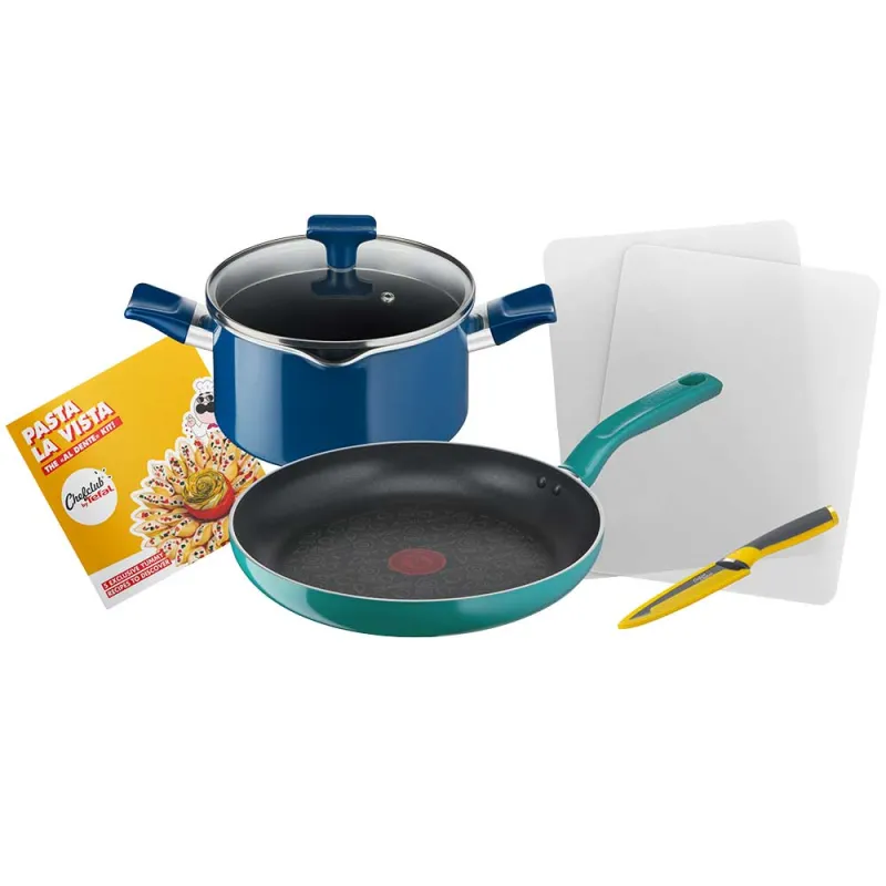 Set cuisine 6 pièces Chefclub Pasta la Vista tous feux