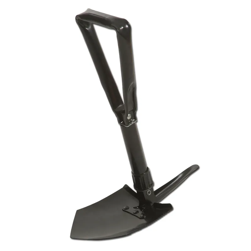 Pelle Pioche Repliable 60x15x6cm dépliée + pochette en nylon