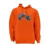 Sweat à capuche orange sangliers Bartavel Taille M à 3XL