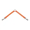 Doubleur laisse 25 cm orange réglable – Stepland