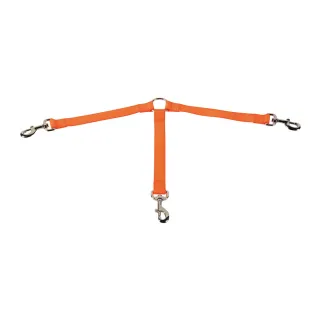 Tripleur laisse 25 cm orange – Stepland