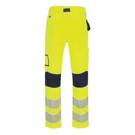 Pantalon Hector High Viz jaune Herock – haute visibilité & stretch