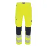 Pantalon Hector High Viz jaune Herock – haute visibilité & stretch