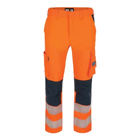 Pantalon Hector High Viz orange Herock – visibilité & stretch