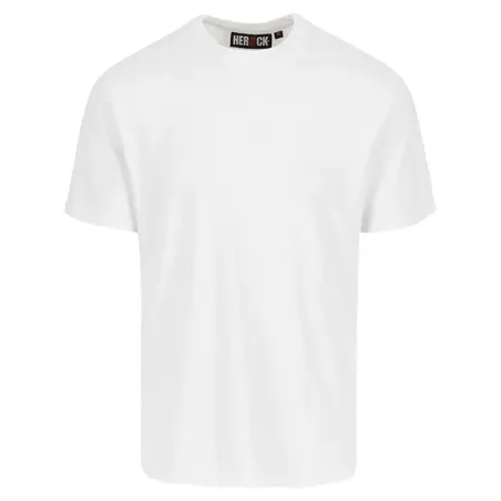 Tee-shirt blanc Herock – coton 190 g/m², du M au 4XL