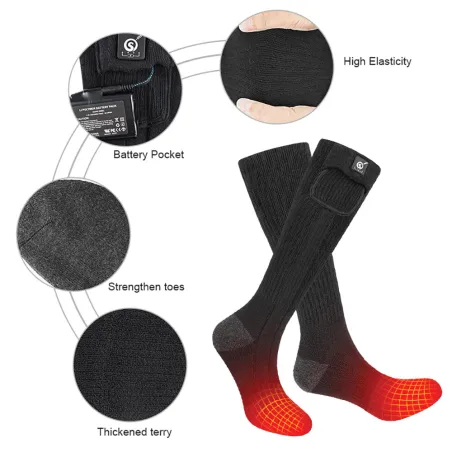 Chaussettes chauffantes Ertak 7,4V – Confort thermique hiver