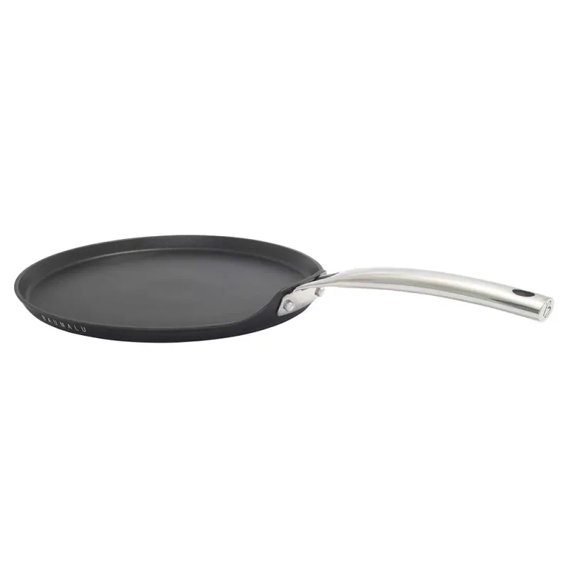 Crêpière 28cm aluminium forgé antiadhésif pour crêpes fines