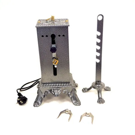 Tournebroche électrique 1 broche Rôtissoire cuisson volailles et gibiers