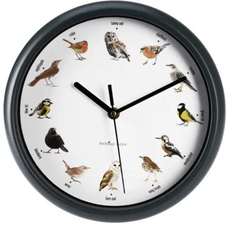 Horloge murale sons oiseaux