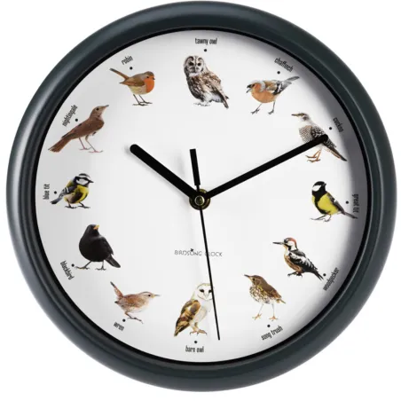 Horloge murale sons oiseaux