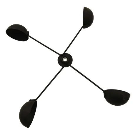 Girouette chat météo métal pour jardin, toit d'extérieur, direction du vent