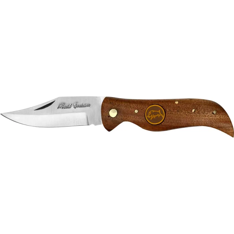 Couteau Berger Sanglier Lame Inox 9cm Acacia - 19,5cm