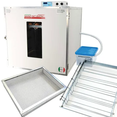 Kit couveuse évo 2 tiroirs poule oie 1 panier + humidificateur