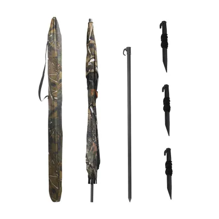 Parapluie Ertak 2,20m Polyester 2 Meurtrières Protection